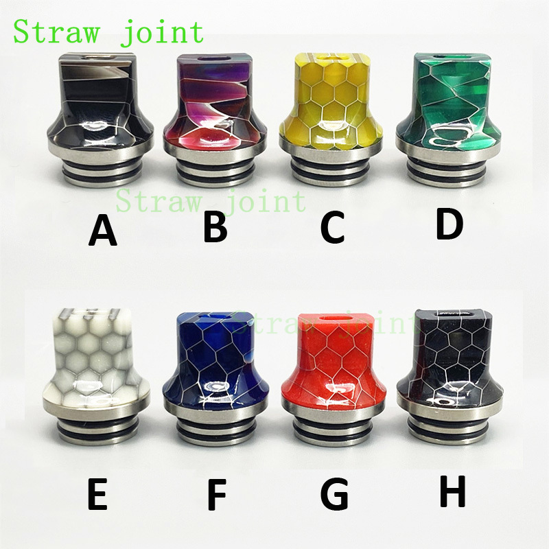 Drip Tip Resin - 1 peça 810 junta de palha