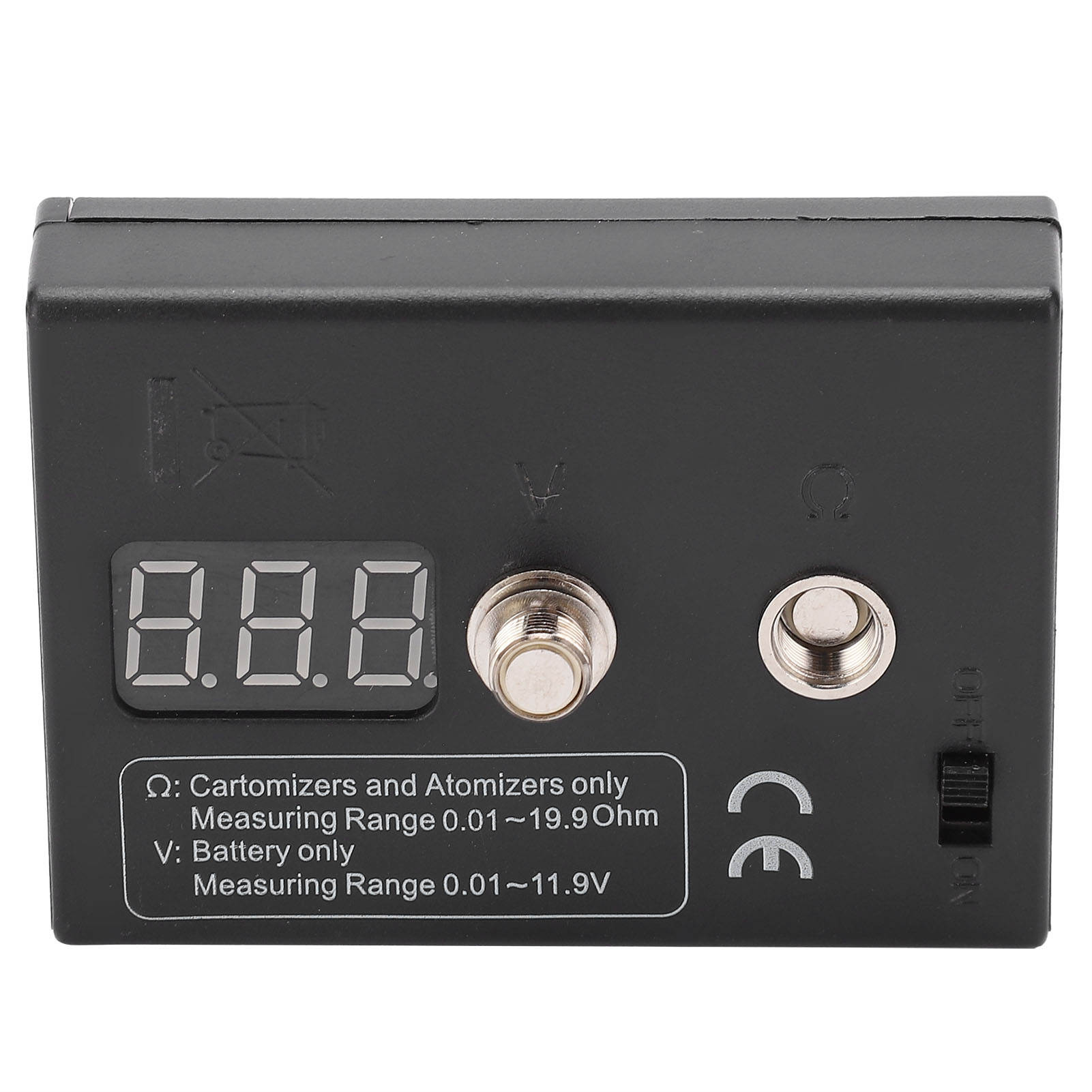 Ohm Meter Reader - Medidor de Resistência OHM 0.01-20Ω para