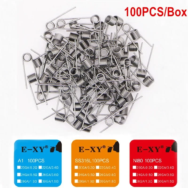 Coil Building Kit - 100 pçs/caixa bobina pré-construída fio a1