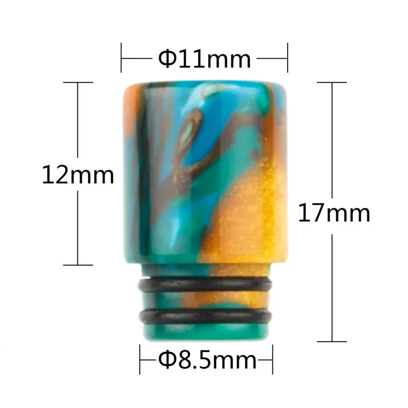1 peça 510 ponta de gotejament - Drip Tip Resin avaliação e preço