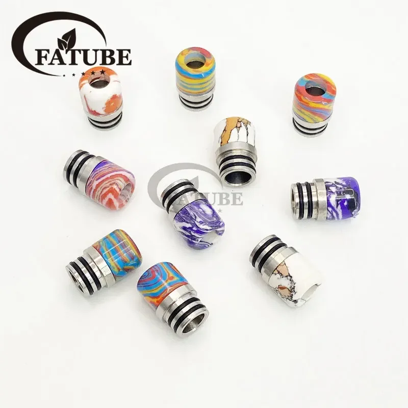 1 unidade/10 peças 510 junta d - Drip Tip Resin avaliação e preço