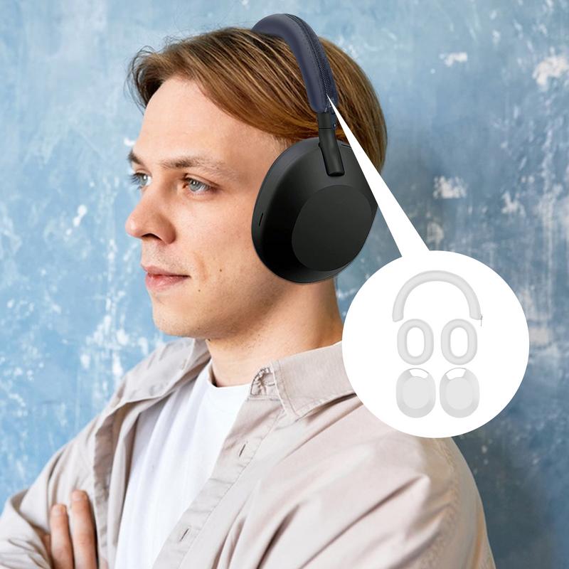 Silicone Protetor Headphone Ca - Sony Headphone Wh-1000Xm5 avaliação e preço