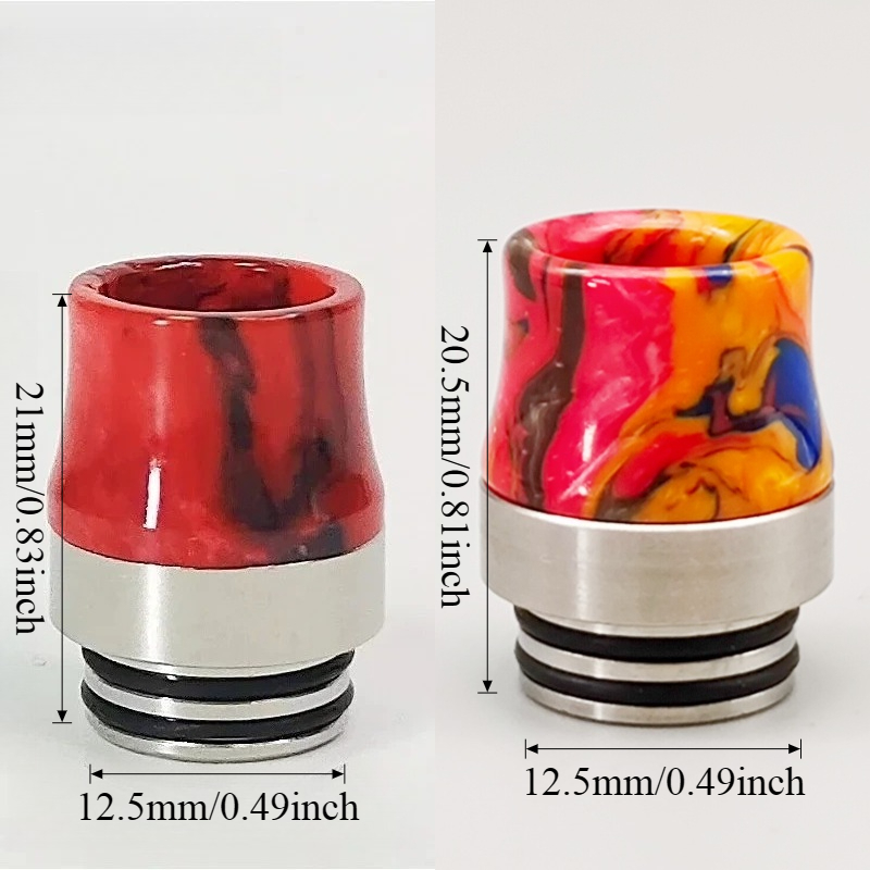 1PC/2PCS 810 Drip Tip Bico de  - Drip Tip Resin avaliação e preço