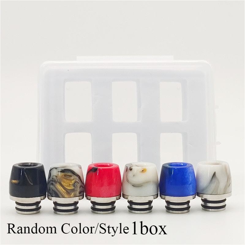 Cor aleatória 810/510 bocal de - Drip Tip Resin avaliação e preço