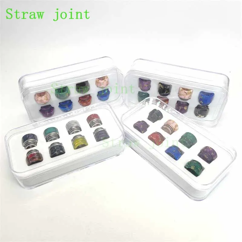 Cor aleatória 810/510 bocal de - Drip Tip Resin avaliação e preço
