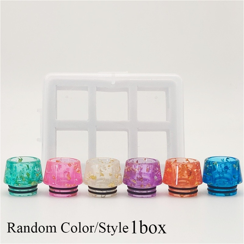 Cor aleatória 810/510 bocal de - Drip Tip Resin avaliação e preço