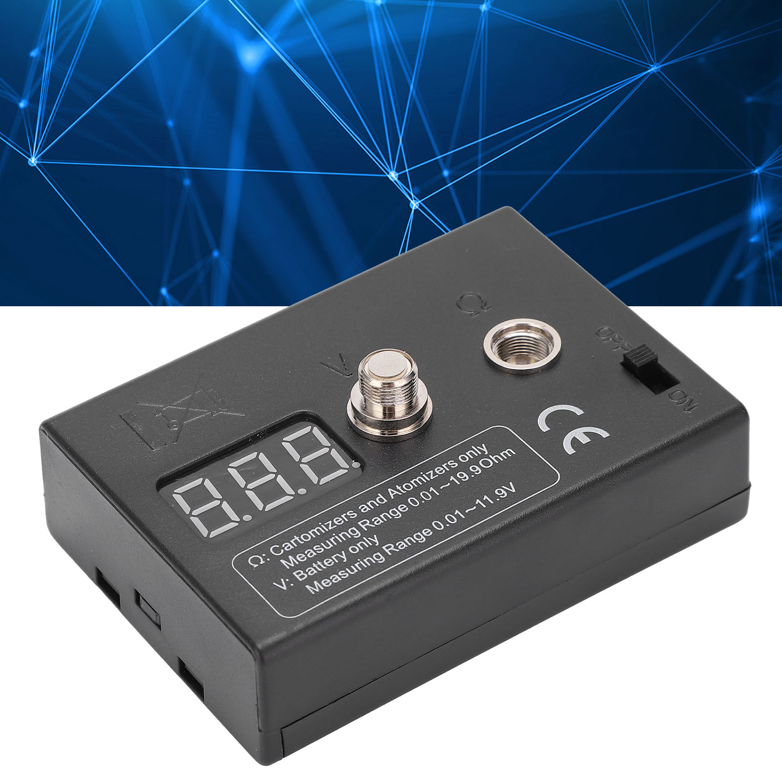 Medidor de resistência ohm, le - Ohm Meter Reader avaliação e preço