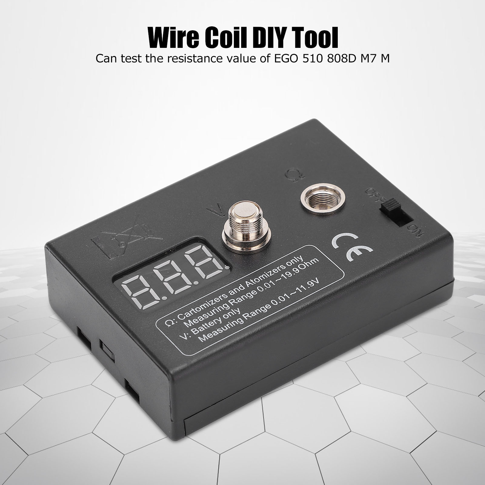 Medidor de resistência ohm, le - Ohm Meter Reader avaliação e preço