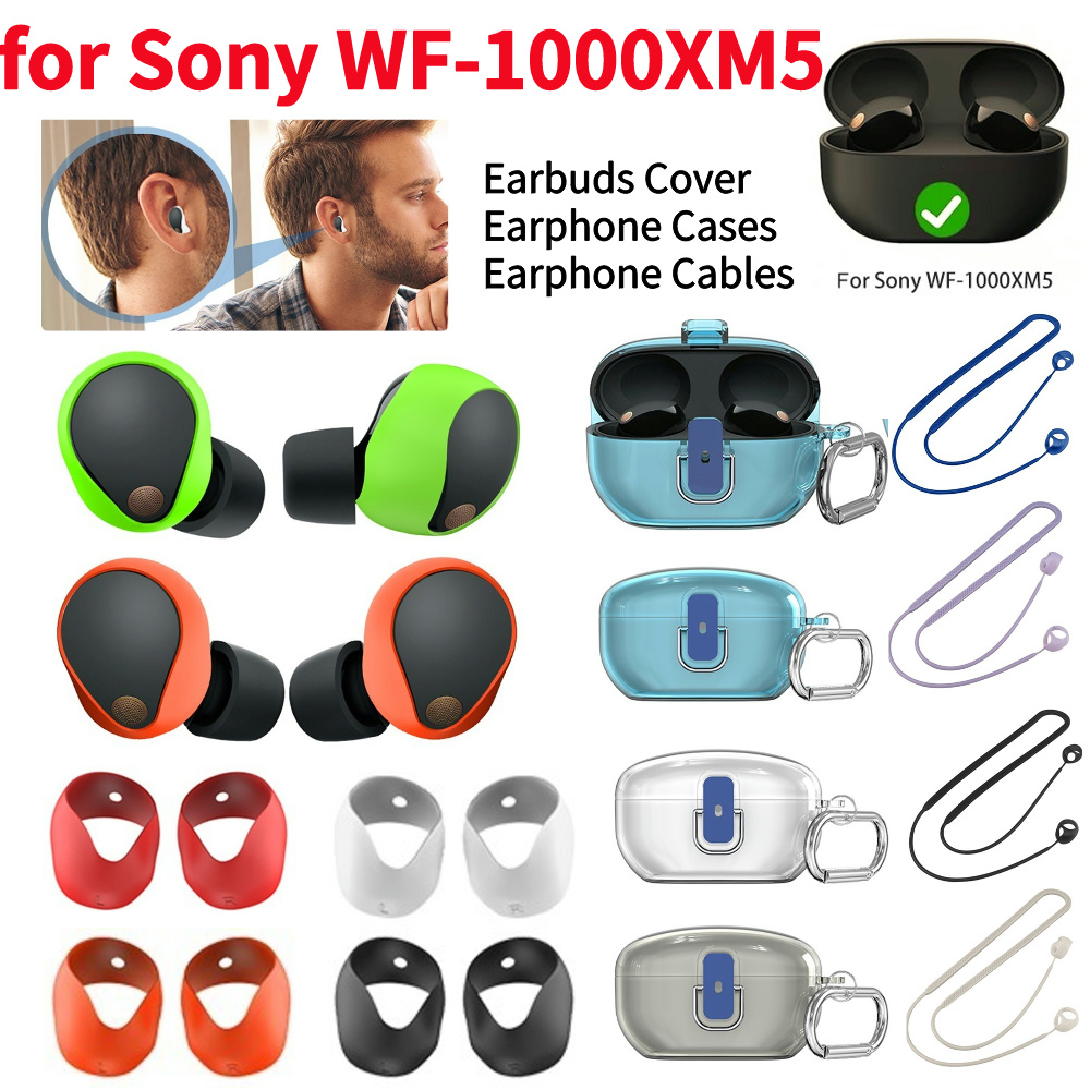 Silicone Earbuds Cover, substi - Sony Headphone Wf-1000Xm5 avaliação e preço